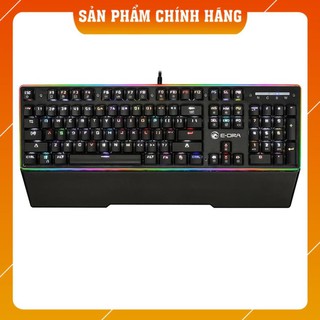 [SẴN HÀNG] Bàn phím cơ Edra EK308 Led RGB - Kê tay - Blue switch - Led viền - Chống nước - BH 24 tháng [LỖI 1 ĐỔI 1]