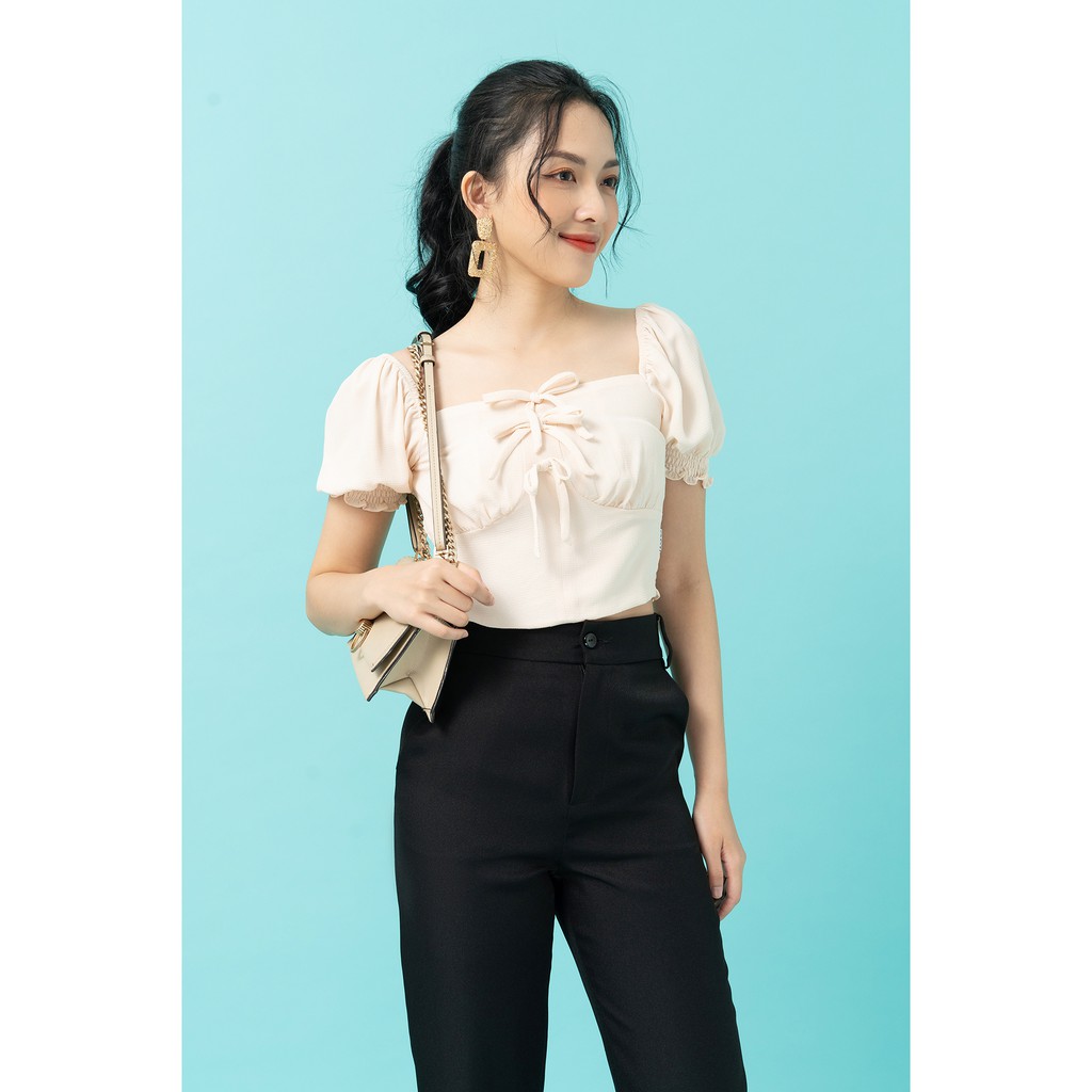Áo sơ mi 3 nơ ngực 20AGAIN ASW1087 | BigBuy360 - bigbuy360.vn