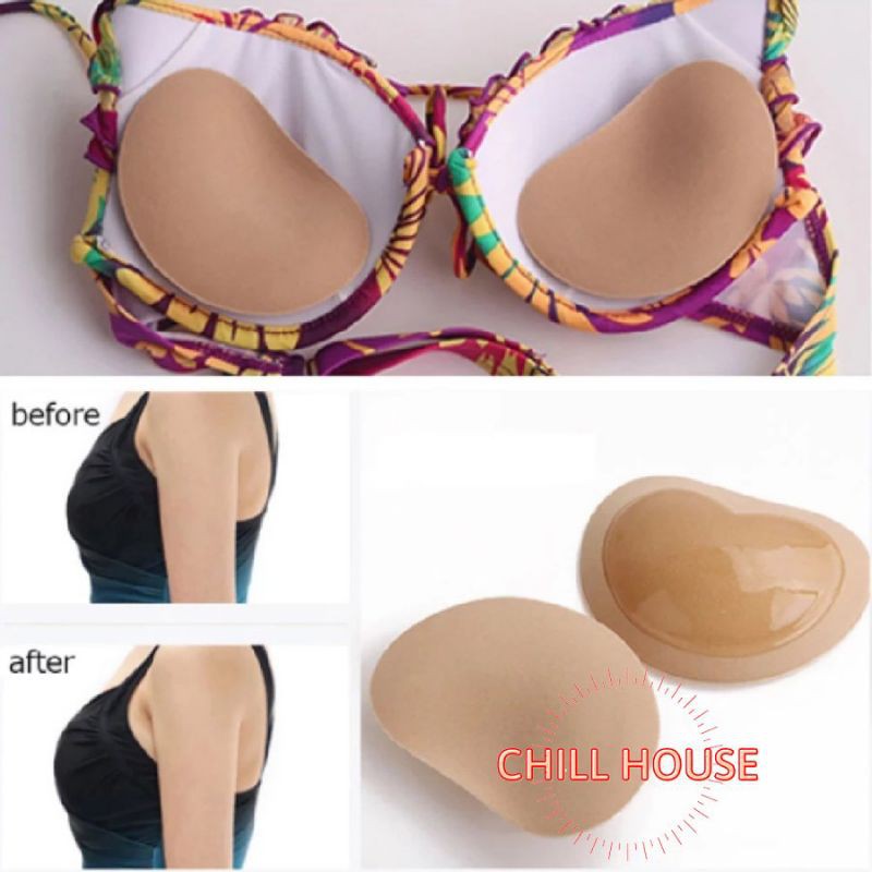 Một Đôi Dán Độn Ngực-đệm ngực Nâng Vòng 1 Đẹp, Đệm Dán Hình Tim - CHILLHOUSE