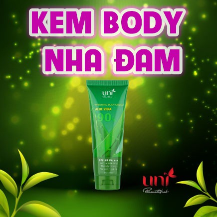 KEM BODY NHA ĐAM UNI BEAUTIFUL - BODY PHẤN NƯỚC