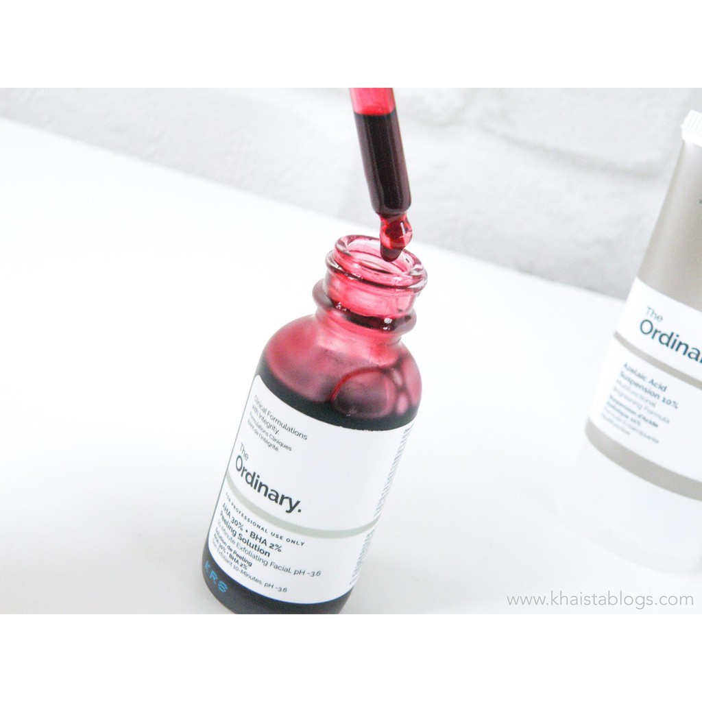 Serum AHA 30% + BHA 2% Peeling Solution The Ordinary - Chip Skincare