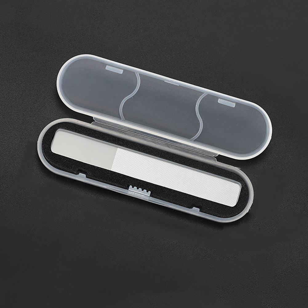 Dụng Cụ Dũa Móng Tay Bằng Kính Kèm Hộp Đựng