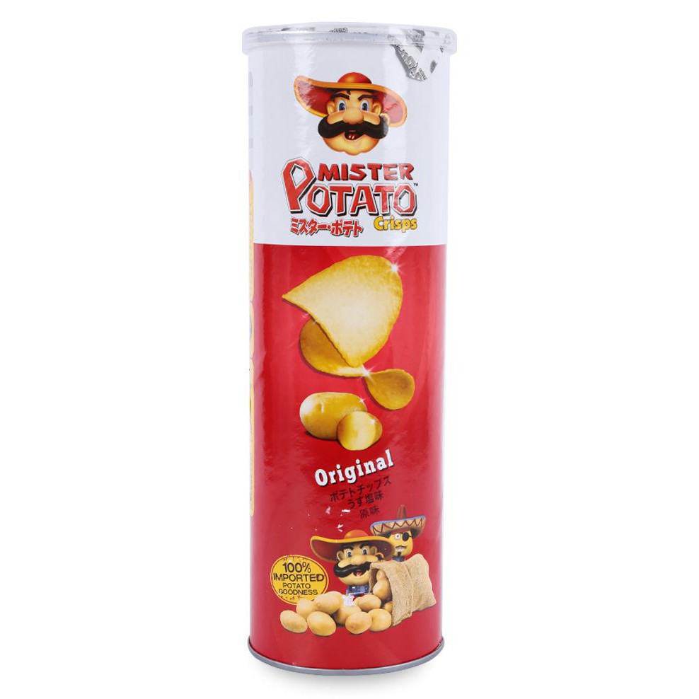 Khoai Tây Ống Mister Potato Đủ Vị 100gr