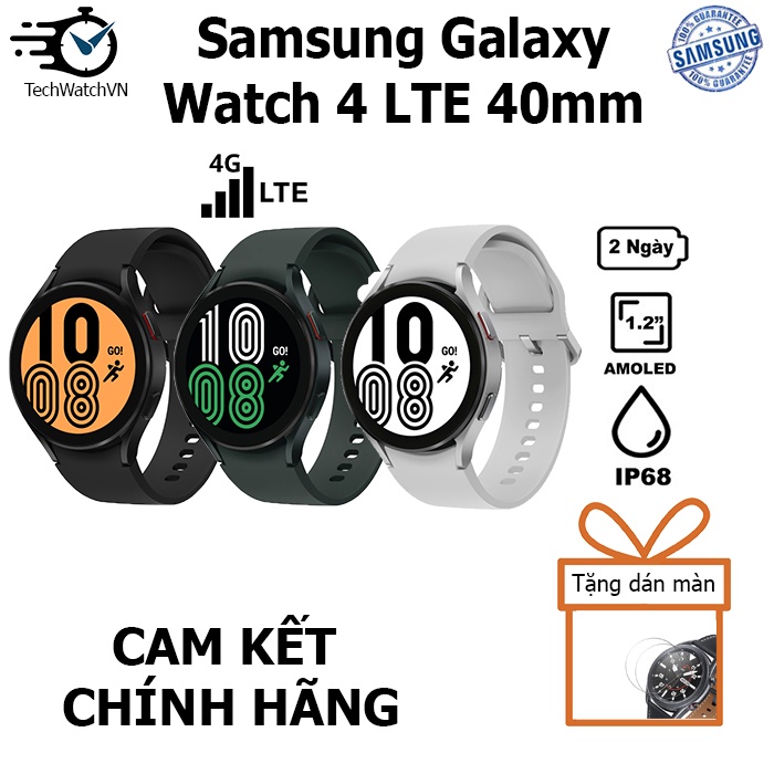 Đồng hồ thông minh Samsung Galaxy Watch 4 GPS LTE 40mm &amp; 44mm Hàng Nobox