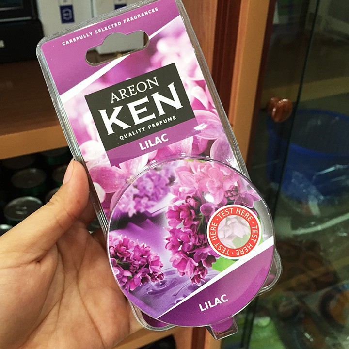 Sáp Thơm AREON KEN Chính Hãng Nhập Khẩu BUNGARI - Lilac