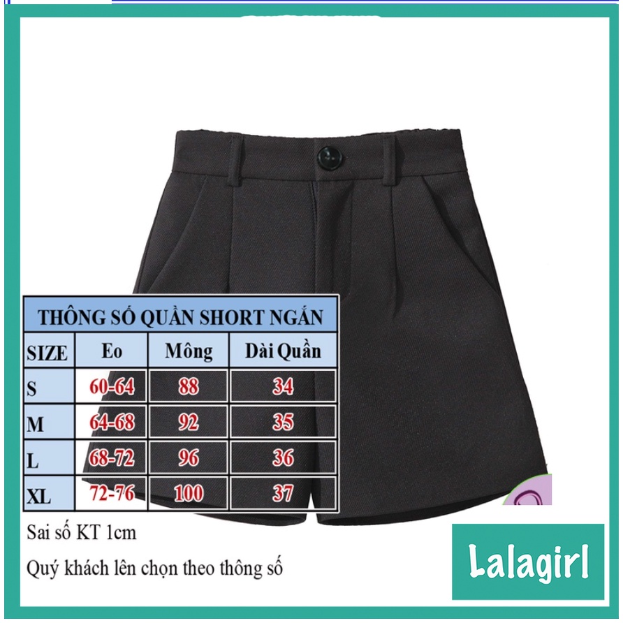 Quần Short Nữ Gập Gấu Cạp Cao Chất Vải Tuyết Mưa Cao Cấp