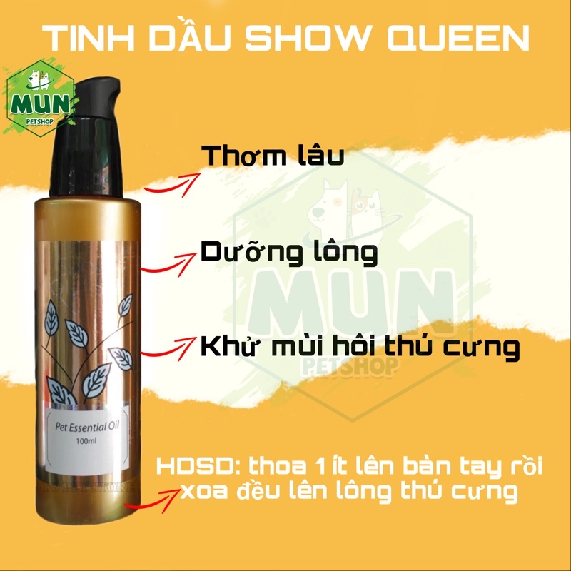 Tinh dầu dưỡng lông ShowQueen 100ml