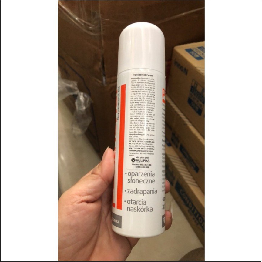 Xịt Bỏng AFLOFARM Panthenol 150ml
