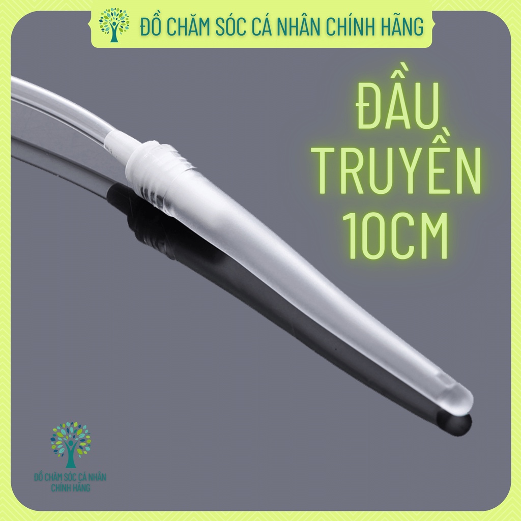 Đầu truyền silicone enema thụt tháo đại tràng thải độc cà phê