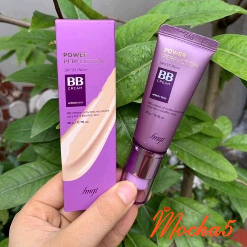 Kem nền trang điểm The Face Shop BB Cream Face it Power Perfection BB tím TFS 20-40g