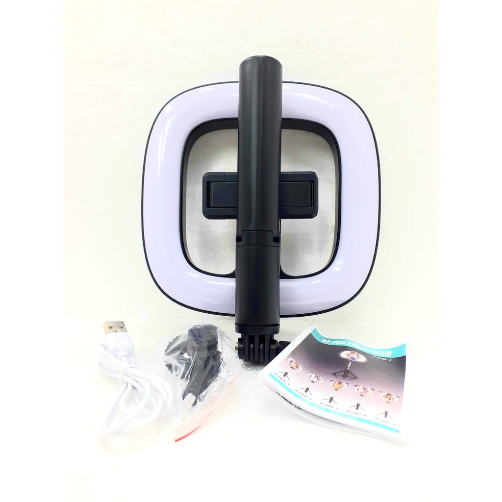 Chân Tripod + Vòng Đèn Hình Vuông P20D | BigBuy360 - bigbuy360.vn