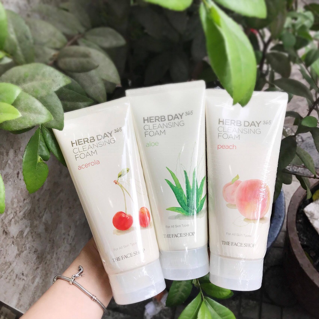 ø Sữa Rửa Mặt Trái Cây THE FACE SHOP CLEANSING FOAM HERB DAY ø | BigBuy360 - bigbuy360.vn