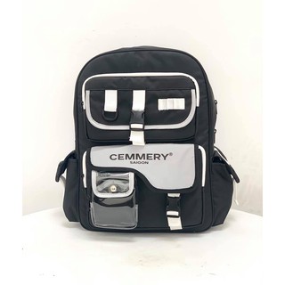 Balo SS1 Cmery Đen Hologram Black