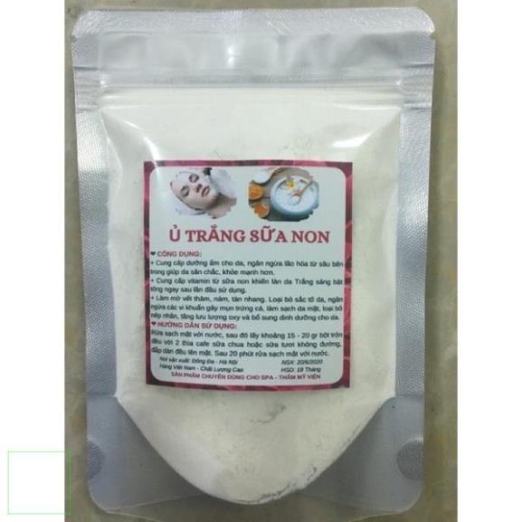 500gr Bột ủ trắng sữa non dạng bột an toàn handmade