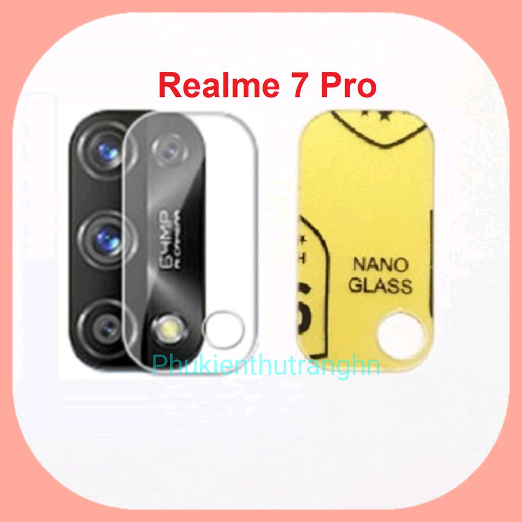 Combo Realme 7/ Realme 7i / Realme 7 Pro kính cường lực full màn hình + ốp silicon chống sốc + dán bảo vệ camera