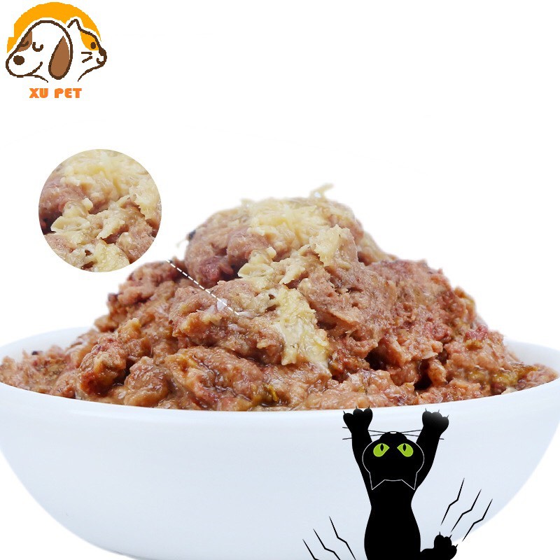 Pate Cá Ngừ Cho Mèo Đóng Hộp Sẵn Tiện Lợi