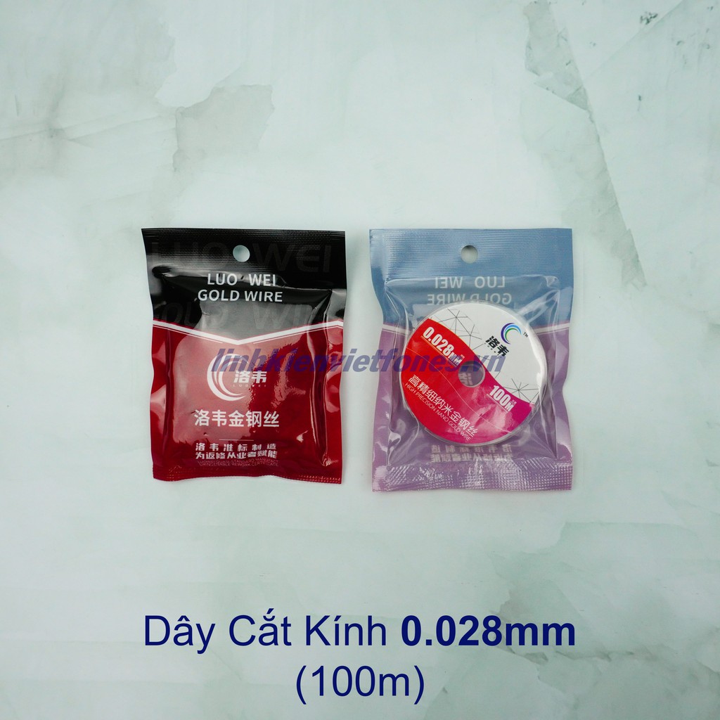 Dây cắt kính 0.028 - 0.04 - 0.05 - 0.6mm (100m)