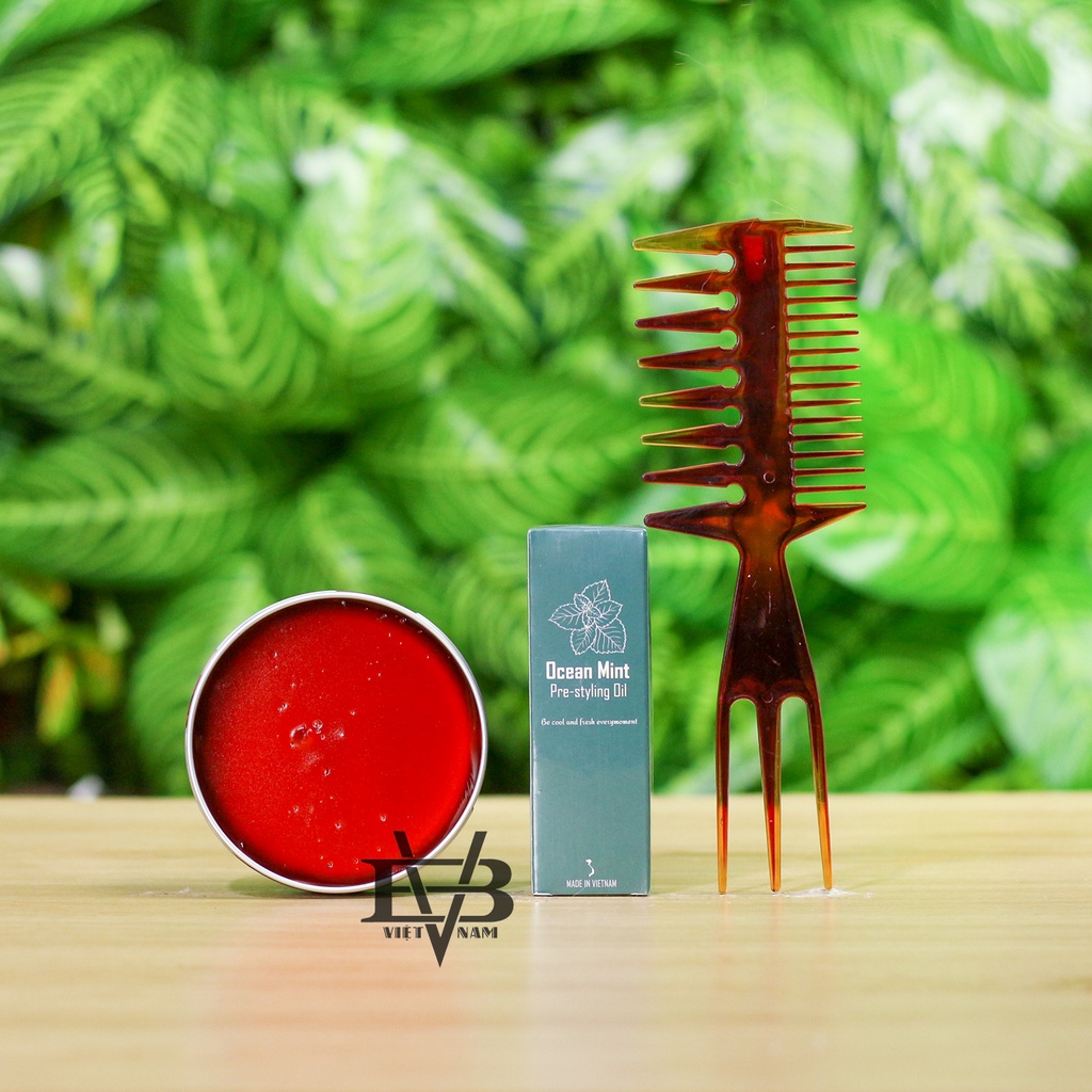 POMADE COLMAV Water Soluble Firme Hold 116gr vuốt tóc công nghệ Mỹ + Tặng Ocean Mint 30ml VÀ Lược Texture cao cấp