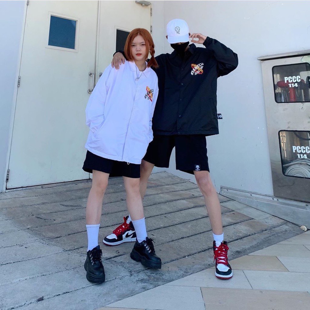 Áo khoác dù unisex form rộng SaiGon 2018 nam nữ phong cách ulzzang WIND | BigBuy360 - bigbuy360.vn