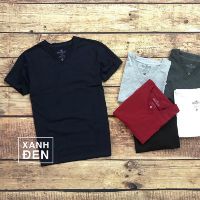 Áo thun nam cổ tim 100% cotton mịn mát