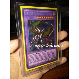 Thẻ bài yugioh chính hãng Brave-Eyes Pendulum Dragon – Secret Rare