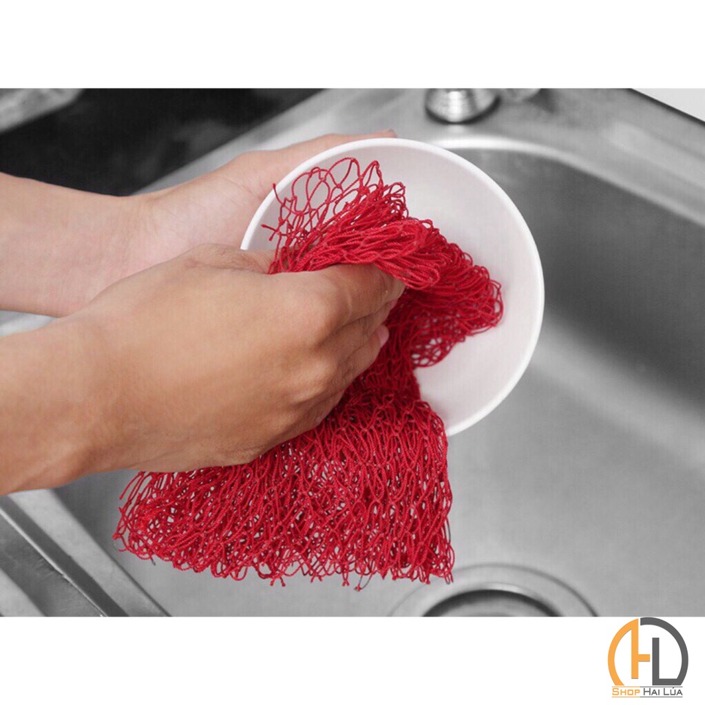  Lưới rửa chén bát tạo bọt , kháng khuẩn -sdm-