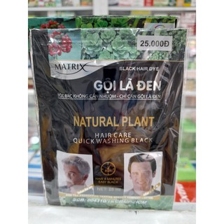 Gội là đen Matrix Gói
