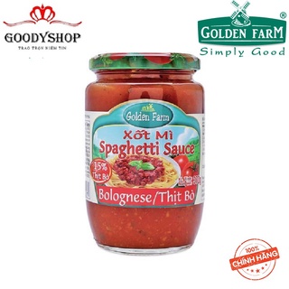 Sốt Spaghetti - Thịt Bò 370g Golden Farm GOODYSHOP
