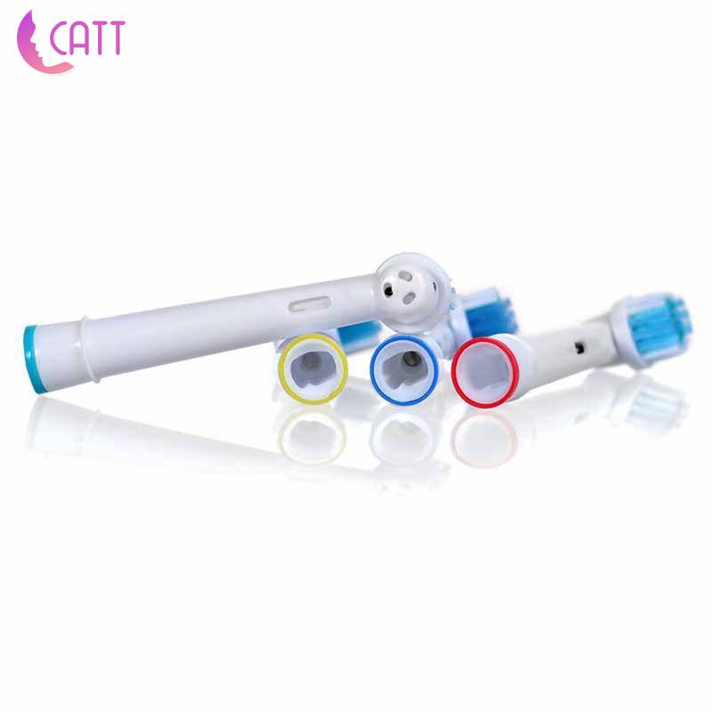 [Hàng mới về] Bộ 4 đầu thay thế tiện lợi cho bàn chải đánh răng điện