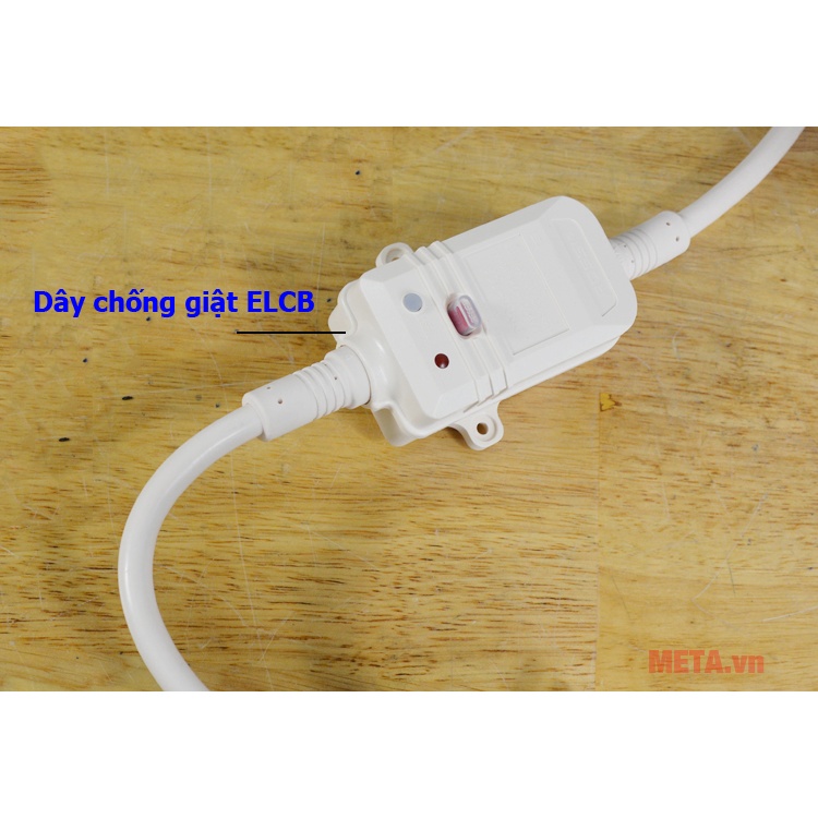 Bộ dây nguồn chống giật AMTS- PRCD 16A cho Bình nóng lạnh ARISTON, PICEZA, FERROLY