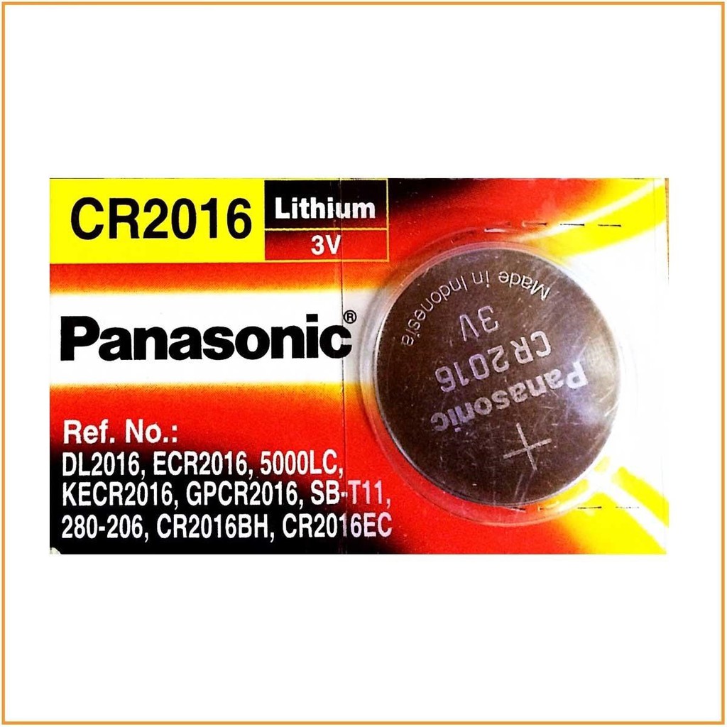 Pin CR2016 - 2016 Panasonic Lithium 3v - Pin Cúc Áo Chính Hãng Giá Rẻ