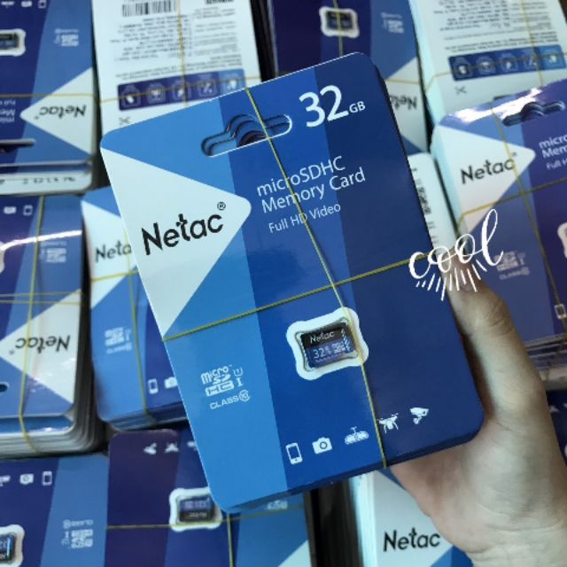 Thẻ nhớ NETAC/MIXIE 32GB/64GB/128GB chính hãng, đủ dung lượng KHÔNG KÉN THẺ