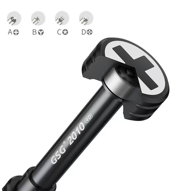 Bộ tô vít 4D GSG 4 cây (3,4,5 cạnh và 2 tầng)