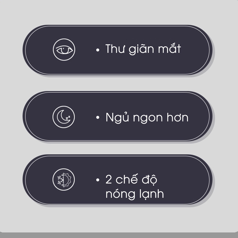 Bịt mắt ngủ có gel nóng lạnh đồ bịt che mắt ngủ hình thú dễ thương