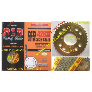 NHÔNG SÊN DĨA SIRIUS FI VÀNG DID Thailand 15T VÀ 40T