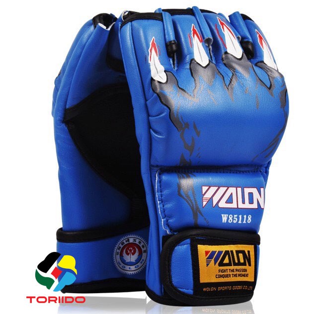 Găng tay đấm bốc MMA Walon hở ngón - dành cho các môn boxing, kickboxing, mma, muay, võ đối kháng