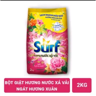 Bột giặt Surf Hương nước xả vải Túi 2kg