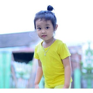 Combo 3 áo F21 trơn cho bé