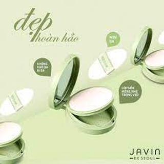 Phấn phủ Greenery xanh Javin De Seoul - Hàn Quốc