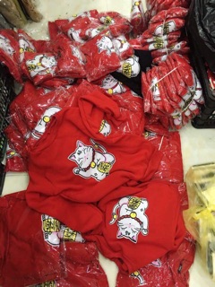 Set ao mèo mẹ và con