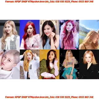CARD BO GÓC ROSÉ BLACK PINK