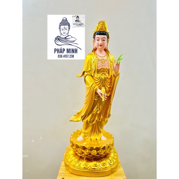Tôn Tượng Tam Thánh Tây Phương 70cm