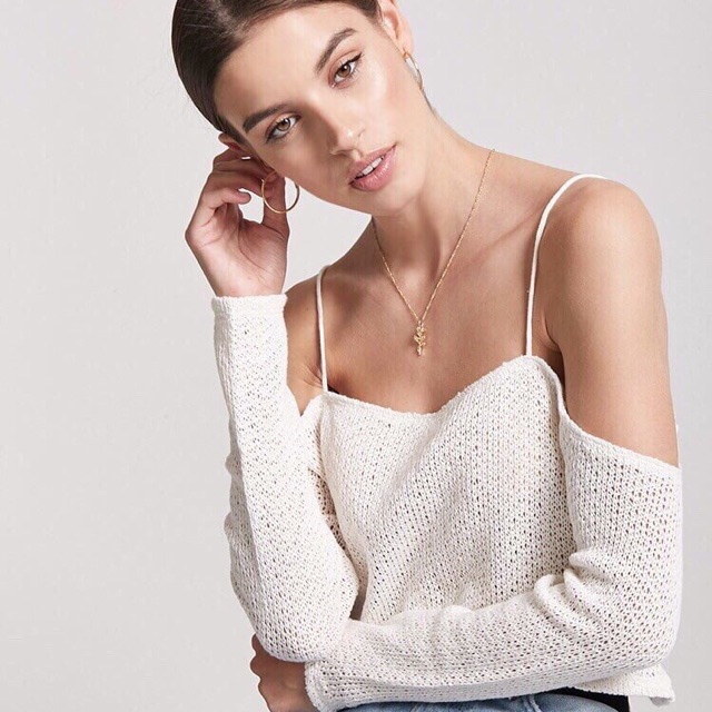 Crop rớt vai F21
