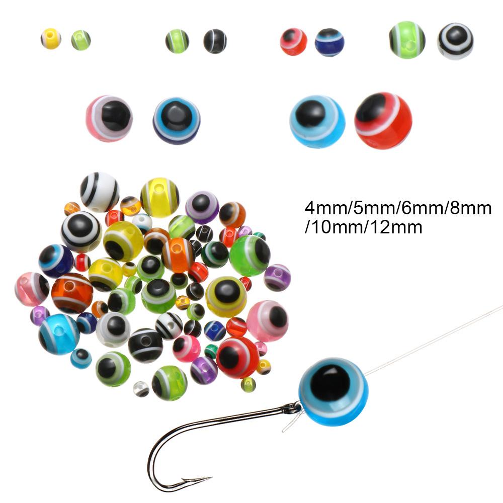 Set 100 / 60 / 50 Hạt Mắt Cá Nhiều Màu Sắc Bắt Mắt Chất Lượng Cao