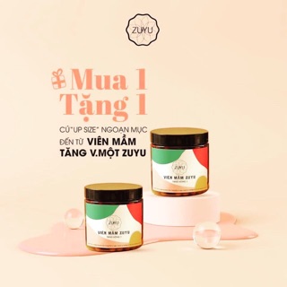 Viên Mầm Tăng Vòng 1 Zuyu hộp 300 viên (Mua 1H tặng 1H kèm serum)
