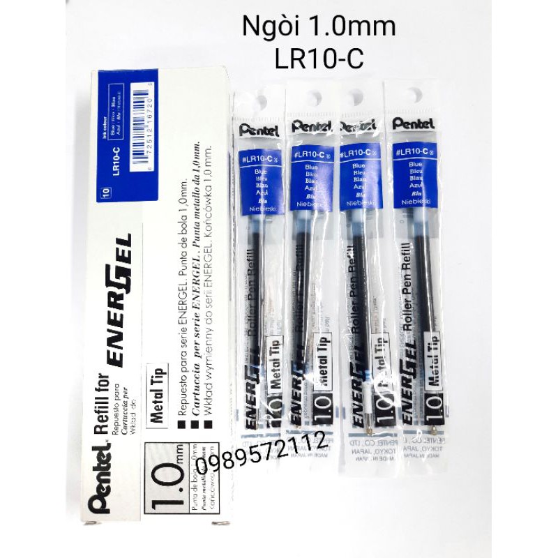 Bút ký gel pentel,ruột bút BL57-0.7mm và BL60-1.0.