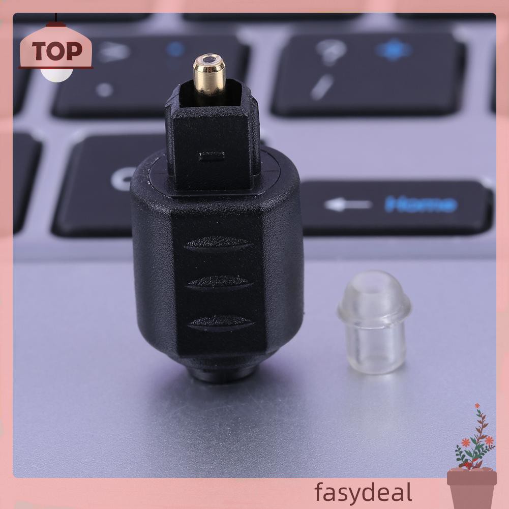 (Fas) Cáp Chuyển Đổi Âm Thanh Toslink Male Sang Mini 3.5mm Toslink Female