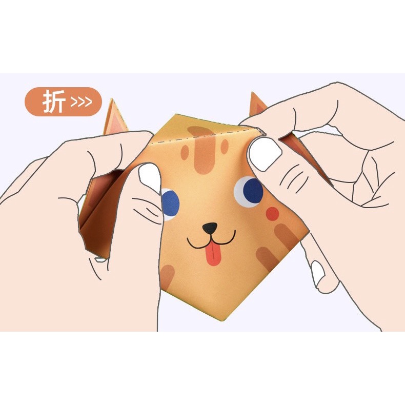 Bộ trò chơi Khéo Tay Hay Làm - Cắt giấy, Origami, Dán Hình Mideer
