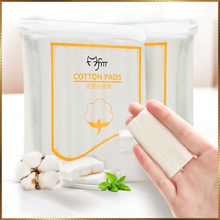 Bông tẩy trang 3 lớp Cotton Pads túi 222 miếng CPM1