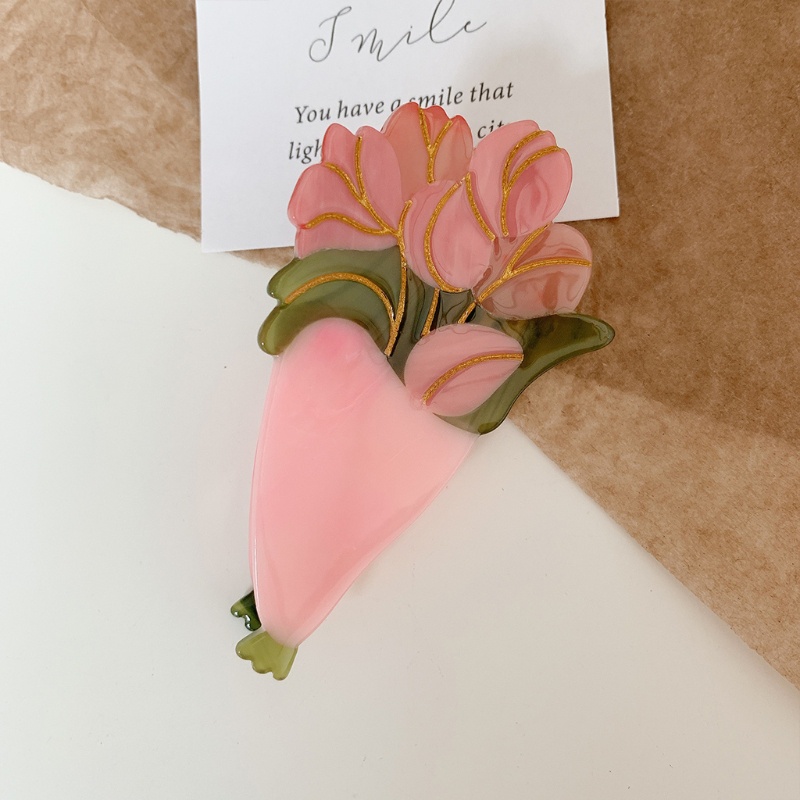 Kẹp Tóc Hình Hoa Nhiều Màu Sắc Thời Trang Dành Cho Nữ